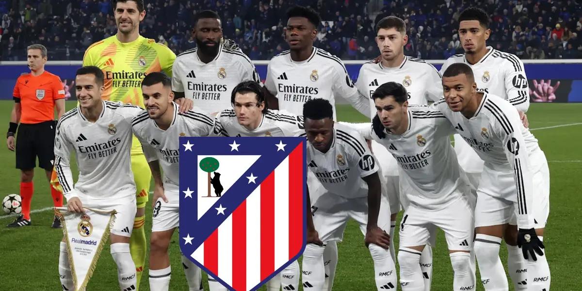 (FOTO) El dardo en redes sociales que el Atlético de Madrid lanzó al Real Madrid