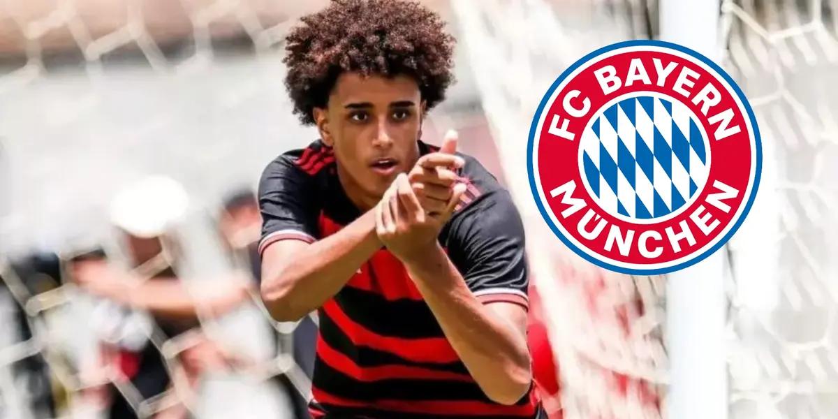 Lo quiere el Bayern Munich, lo comparan como el siguiente Vinicius Jr, pero no entraría en planes del Flamengo