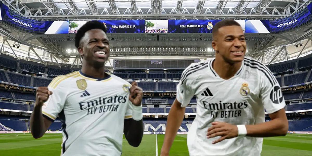 ¿Problemas en el paraíso? La situación que no tendría contento a Vinicius con Mbappé en el Real Madrid