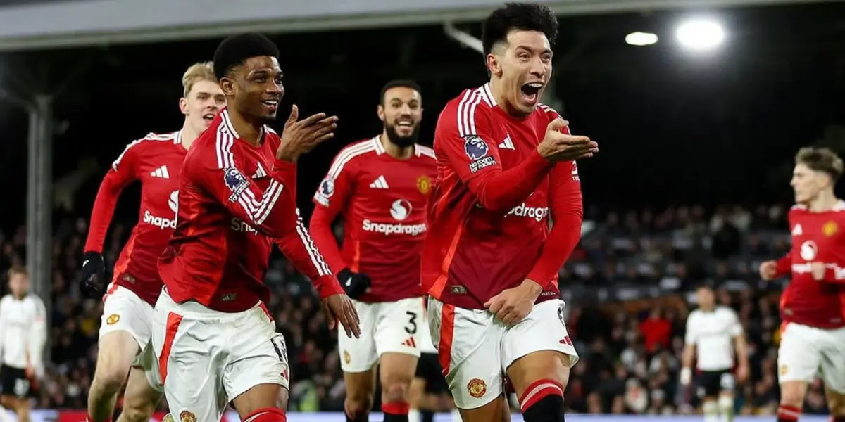 (Video) El golazo de Lisandro Martínez y su peculiar celebración en triunfo del Manchester United