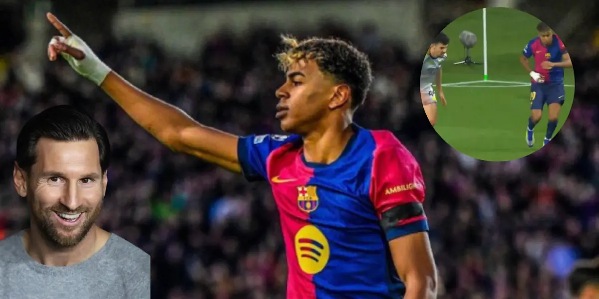 El golazo de Lamine Yamal al Benfica que aumenta las comparaciones con Messi