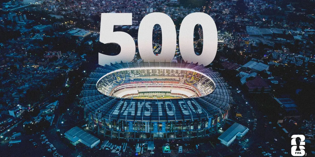 A 500 días del Mundial 2026 y esto publica la FIFA en Redes Sociales